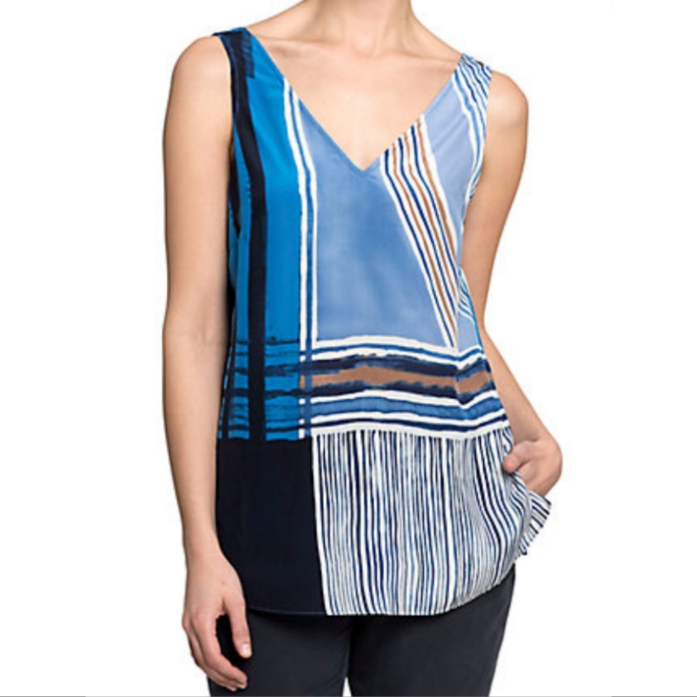 Nic + Zoe Silk Blend Tank Top